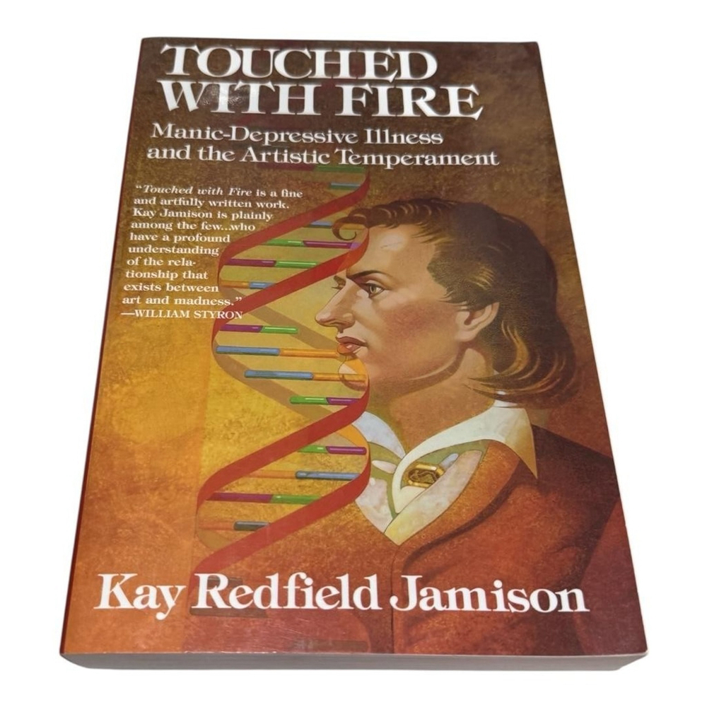 TOUCHED WITH FIRE Kay Redfield Jamison Paperback Psychology Mental Illness Book